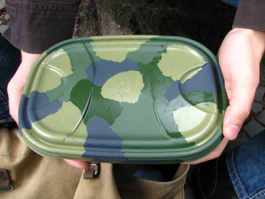 Self made camouflage box