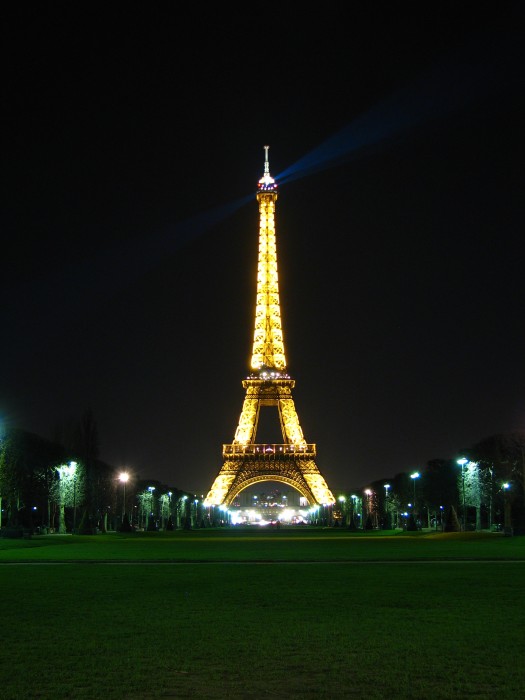 Eiffel Tower by night