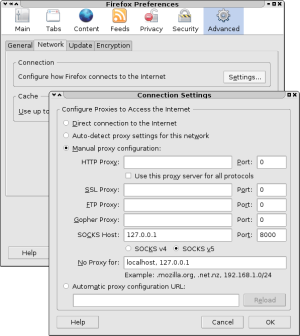 Firefox Proxy Setup