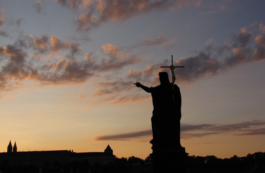 At Charles Bridge