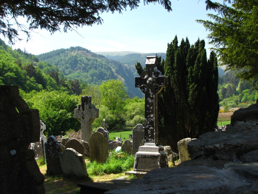 Glendalough Graveyard