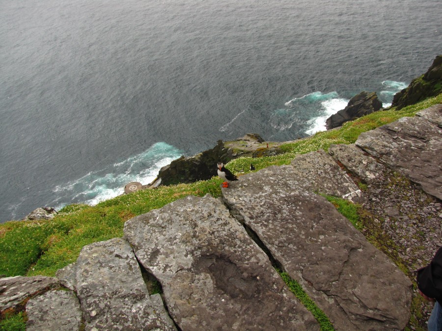 Looking down to the Helicopter Pad