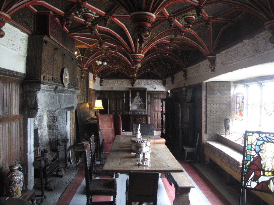 Inside Bunratty Castle