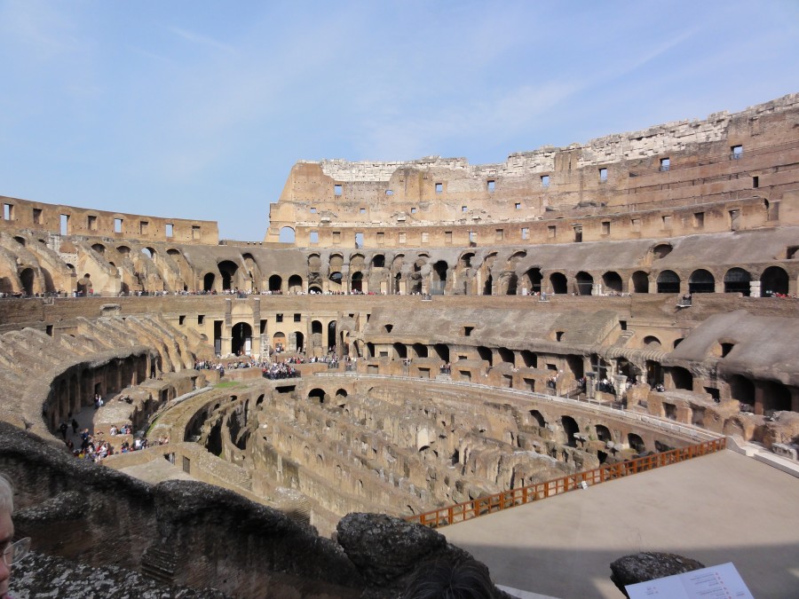 Inside the Colosseum