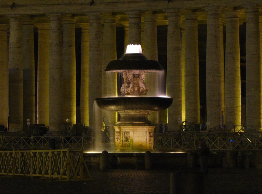 Fountain at St. Pete's Square