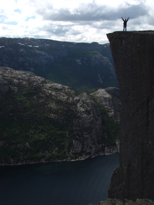 Kaddi on Pulpit Rock