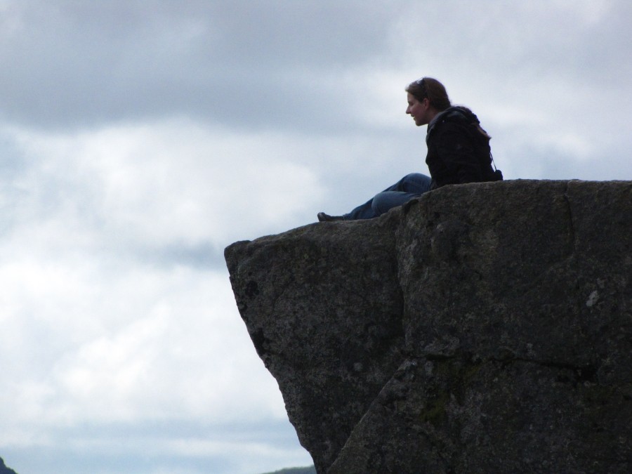 Kaddi on Pulpit Rock