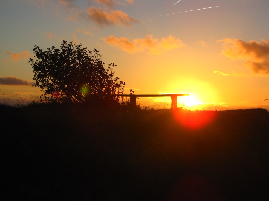 Sunset at Ringkøbing Fjord