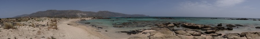 Elafonisi Beach Panorama