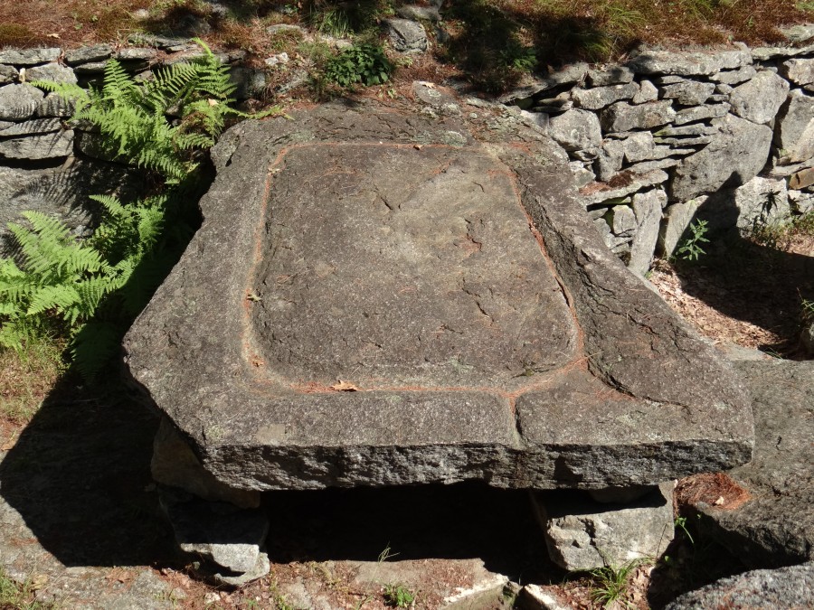 Sacrificial Table at Americas Stonehenge, NH