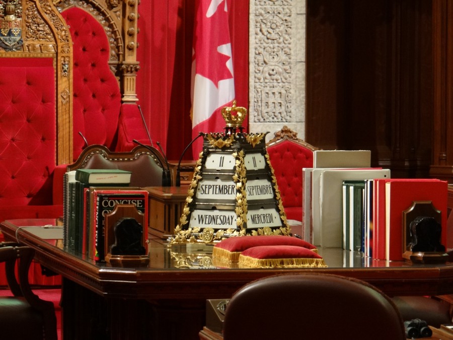 Calendar at Ottawa Parliament