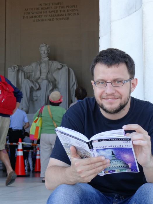 Me at the Lincoln Memorial