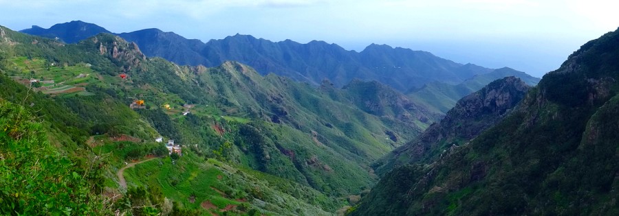 Mountains toward San Andrés