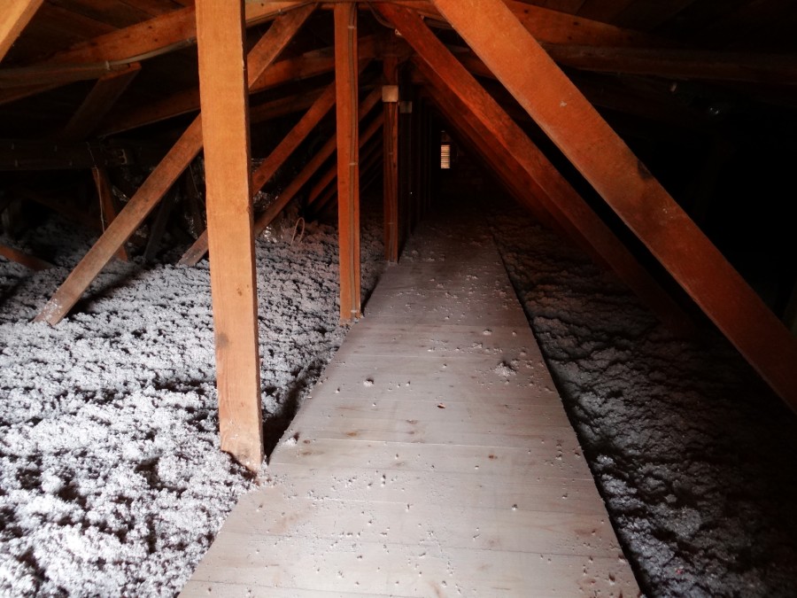 New Insulation and Crawl Way