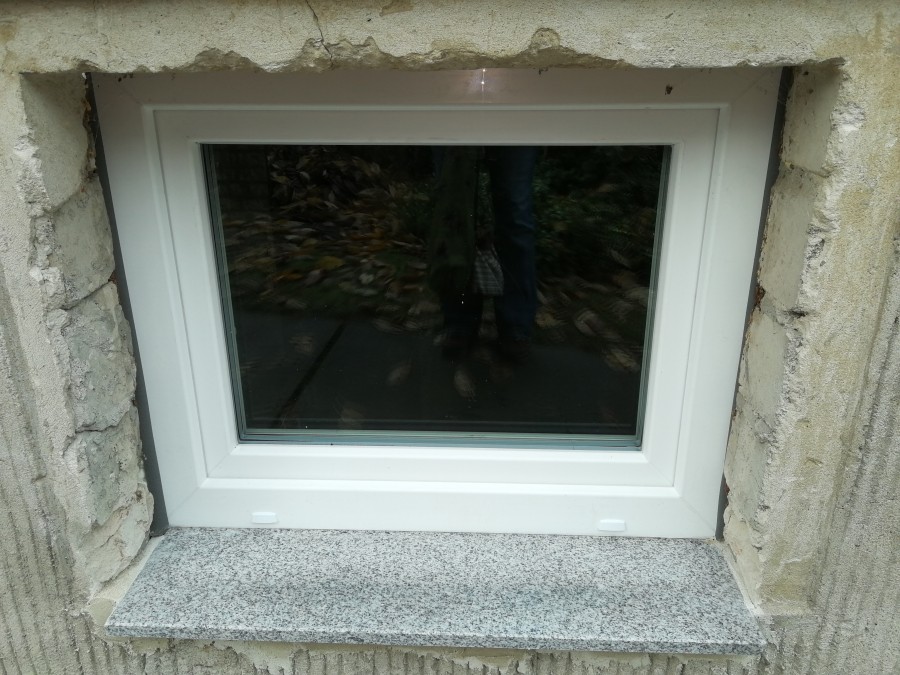 New Cellar Window