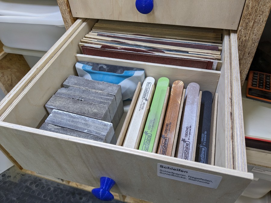 Sanding Drawer