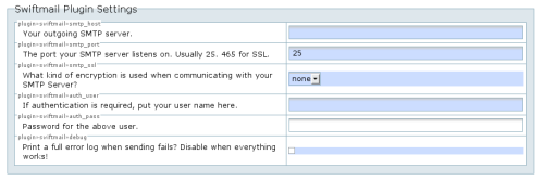 SwiftMail Plugin Screenshot